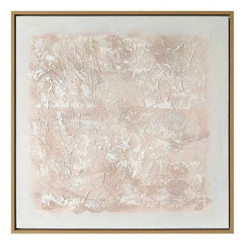 White Linen 105x105cm Enhanced Canvas Print