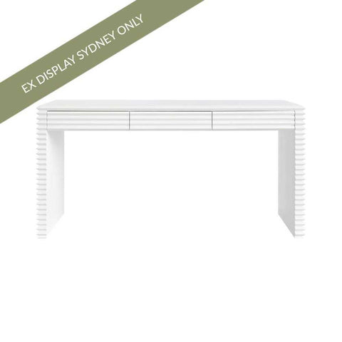 Bayu Desk - White - OUTLET NSW