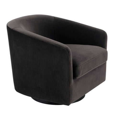 Rush Upholstery Swatch - Dark Grey