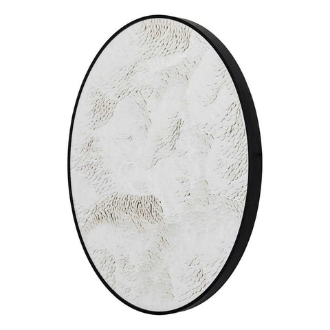 Surge 80x80cm Leather Wall Art