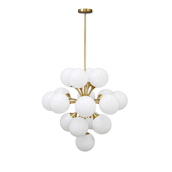 Karina Pendant - Large Brass