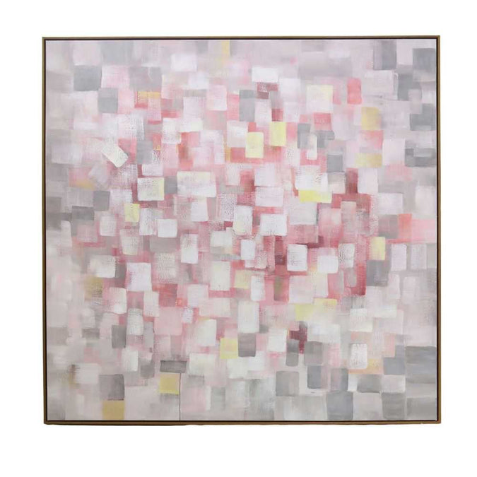 Lustre Oil On Canvas Painting - OUTLET NSW
