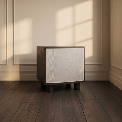 Bessie 55x55.5cm 1 Door Bedside Table