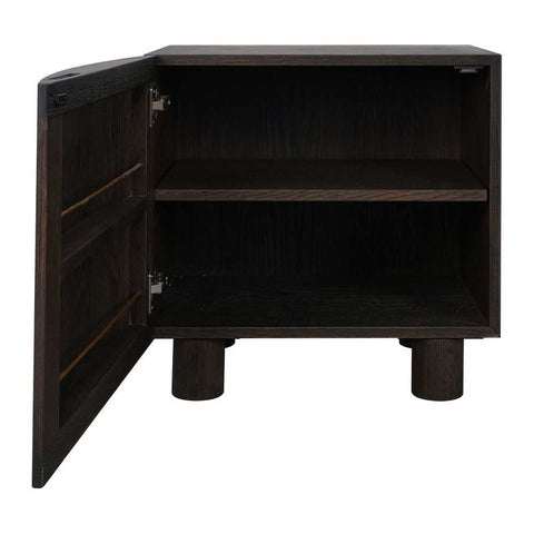 Bessie 55x55.5cm 1 Door Bedside Table