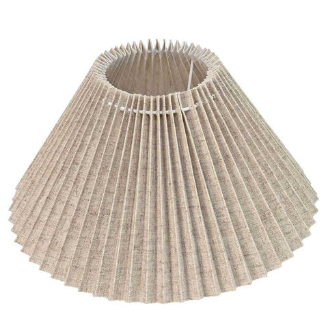 Anya Pleated Empire Shade - Medium Natural - Bulk Buy Qty 5