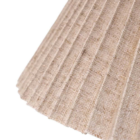 Anya Pleated Empire Shade - Medium Natural - Bulk Buy Qty 5