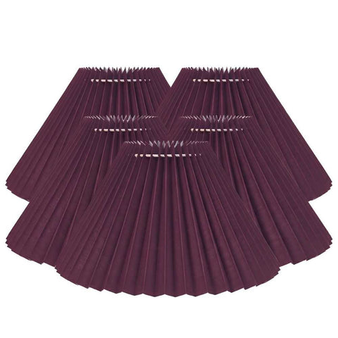 Anya Pleated Empire Shade - Medium Plum  - Bulk Buy Qty 5