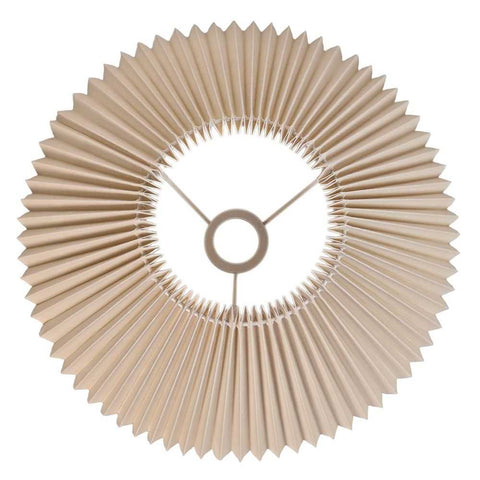 Anya Pleated Empire Shade - Small Off White  - Bulk Buy Qty 5