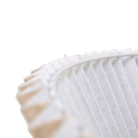 Anya Pleated Empire Shade - Small Natural - Bulk Buy Qty 5