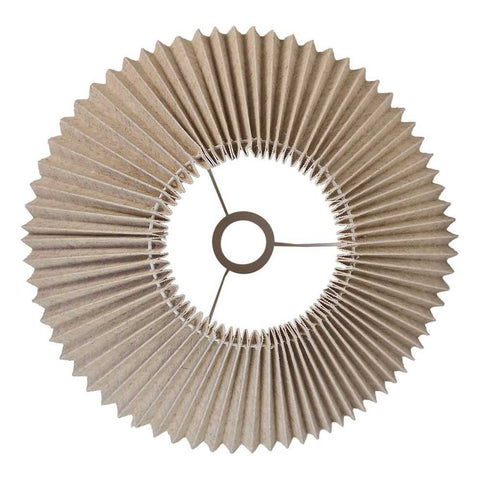 Anya Pleated Empire Shade - Small Natural - Bulk Buy Qty 5