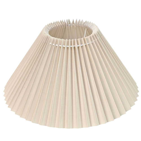 Anya Pleated Empire Shade - Medium Off White  - Bulk Buy Qty 5