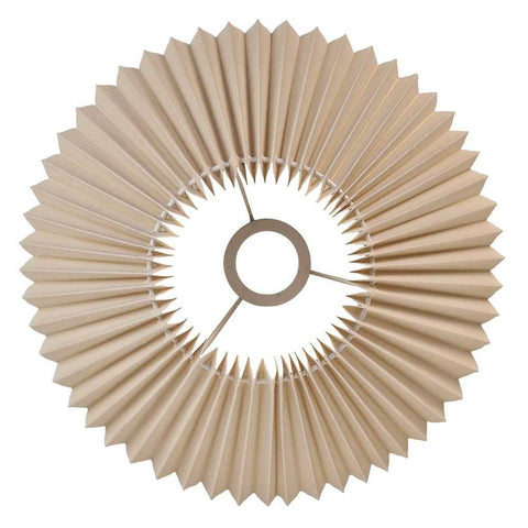 Anya Pleated Empire Shade - Medium Off White  - Bulk Buy Qty 5