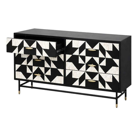 Huxton 160cm 6 Drawer Chest