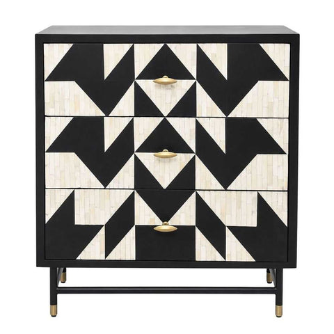 Huxton 80cm 3 Drawer Chest