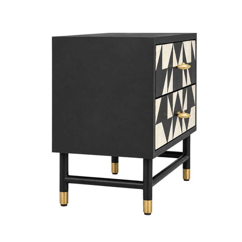 Huxton 60x53cm Bedside Table