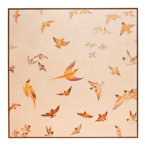 Fly By 140x140cm Oil On Canvas Painting - Canvas Paintings, Oils, Prints, Wall Art - Eleganté