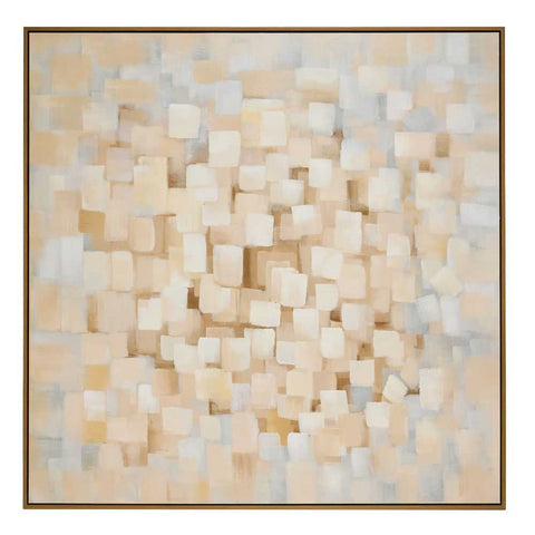 Lustre 140x140cm Oil On Canvas Painting - Canvas Paintings, Oils, Prints, Wall Art - Eleganté