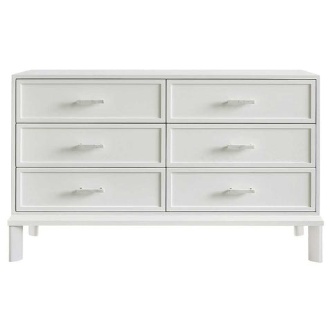 Jill 150cm 6 Drawer Chest - White