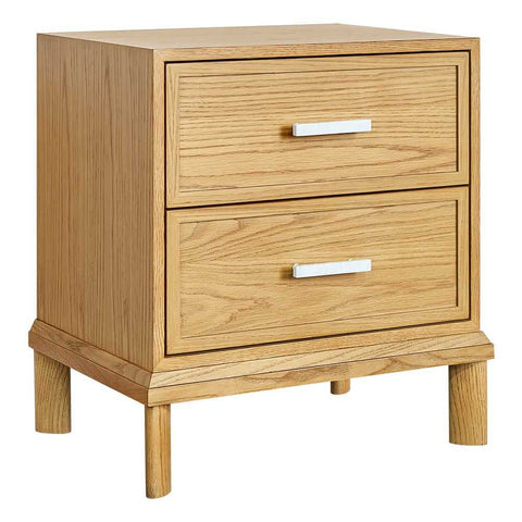 Jill 60x65cm Bedside Table - Oak