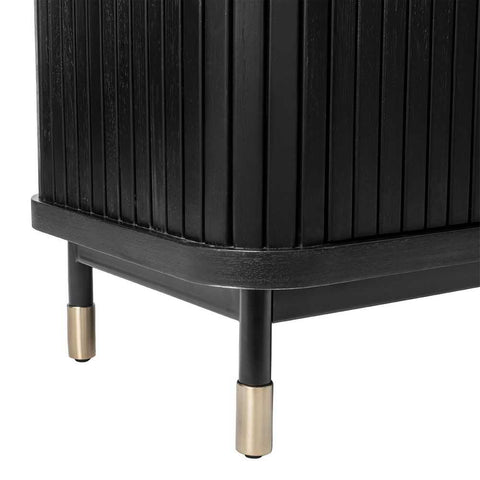 Sophia 96cm 3 Drawer Chest - Black