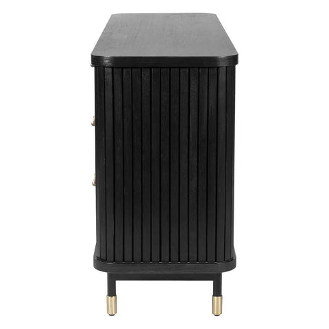 Sophia 160cm 6 Drawer Chest - Black