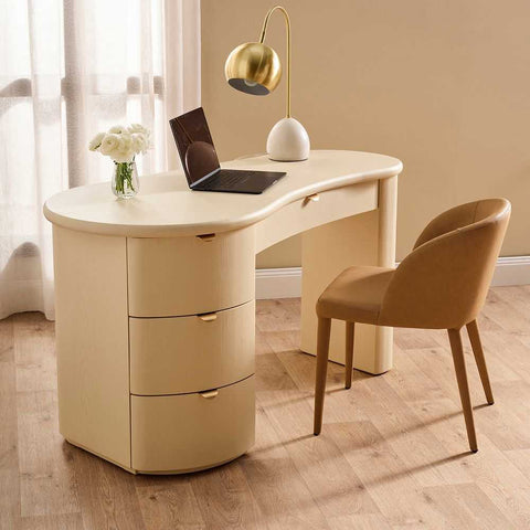 Lina 150cm Desk - Ivory