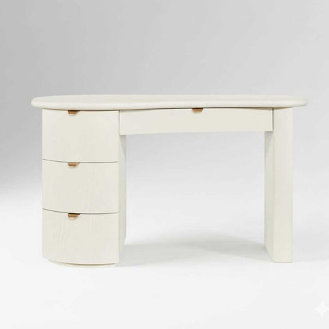 Lina 150cm Desk - Ivory