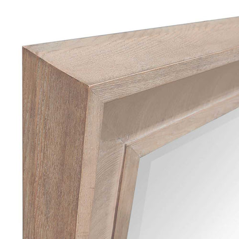 Bateman 116.5x116.5cm Wall Mirror - Natural
