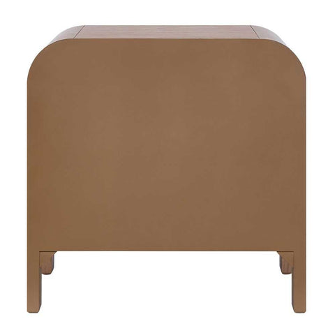 Chisholm 60x60cm Bedside Table - Walnut