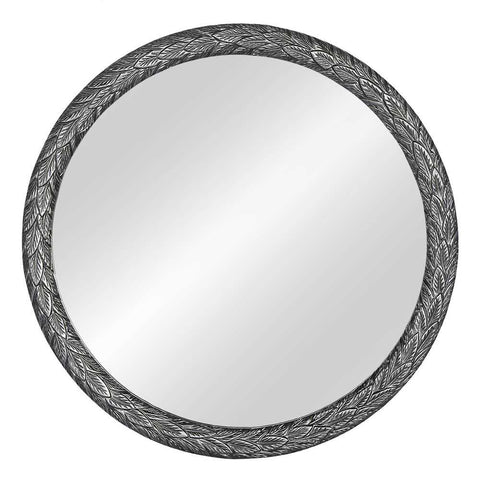 Icarus 91x91cm Wall Mirror - Silver