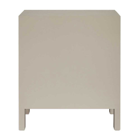 Ariana 67x76cm Bedside Table - Beige