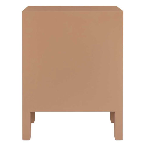 Ariana 50x65cm Bedside Table - Mocha Mousse