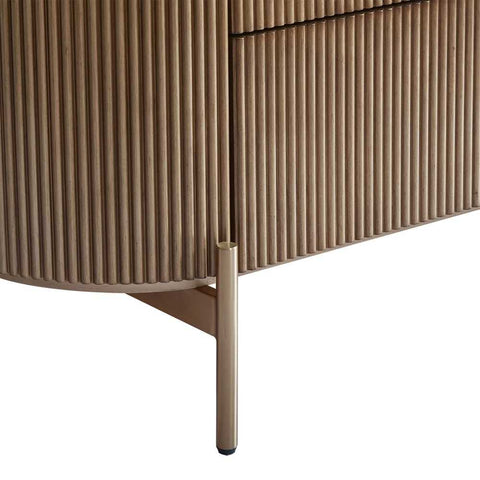 Demarco 98cm 3 Drawer Chest - Antique Gold