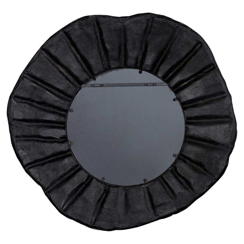 Corfu 108x102cm Wall Mirror - Black
