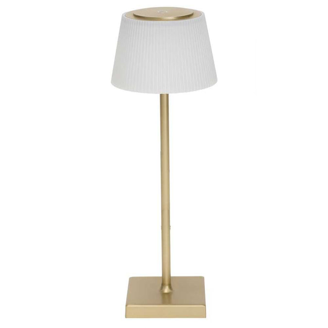 Tate Rechargeable Touch Lamp - Gold - OUTLET NSW