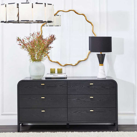 Emilie 100x100cm Round Wall Mirror