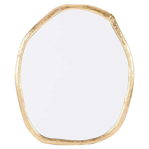 Tasman 118x100cm Wall Mirror - Gold Leaf