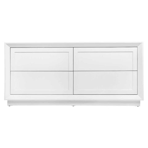Balmain 160cm 4 Drawer Chest - White