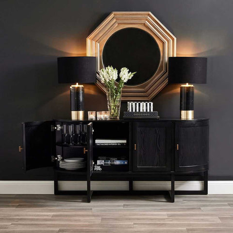 Theodore 160cm Buffet - Black