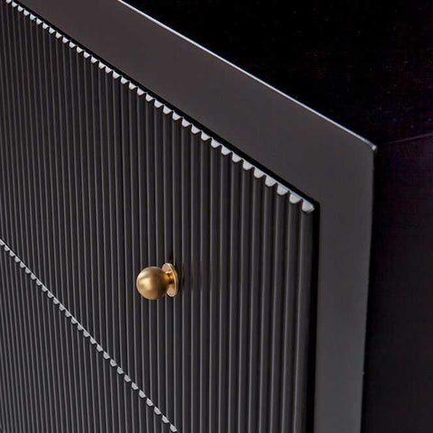 Ariana 160cm 6 Drawer Chest - Black