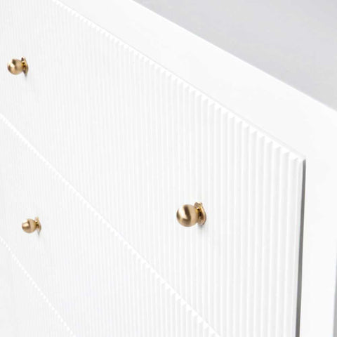 Ariana 160cm 6 Drawer Chest - White