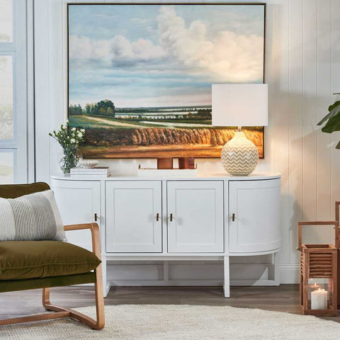 Theodore 160cm Buffet - White