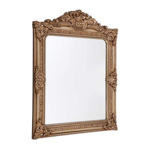Elizabeth 90.5x120.5cm Wall Mirror - Antique Gold