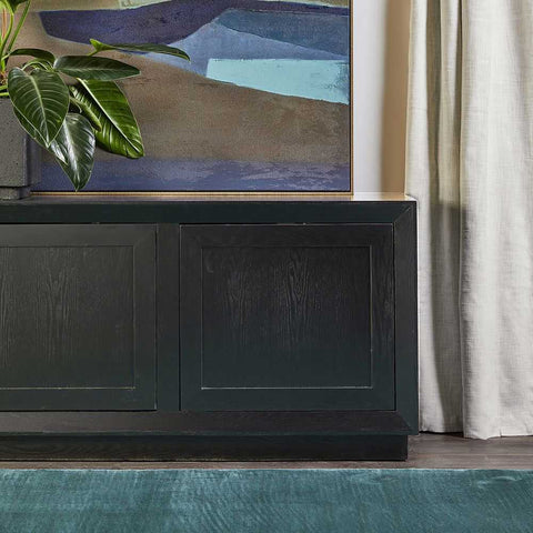 Balmain 200cm Buffet - Black