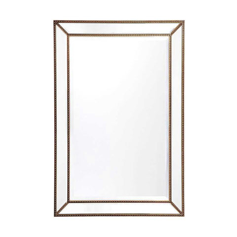 Zeta 61x92cm Wall Mirror - Antique Gold