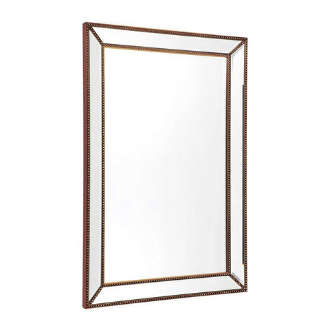 Zeta 61x92cm Wall Mirror - Antique Gold