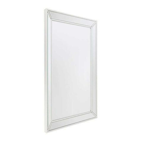 Zeta 61x92cm Wall Mirror - White