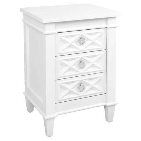 Plantation 46x66cm Bedside Table