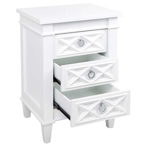 Plantation 46x66cm Bedside Table