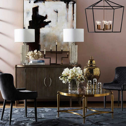 Arielle 140cm Buffet - Antique Gold